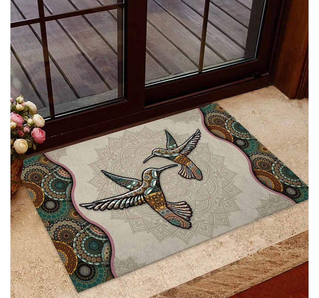 Hummingbird Doormat