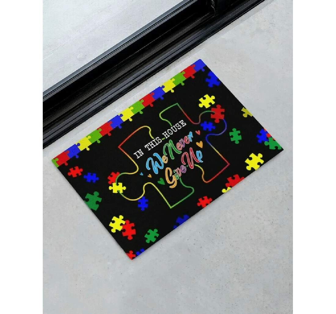 Autism Awareness Doormat