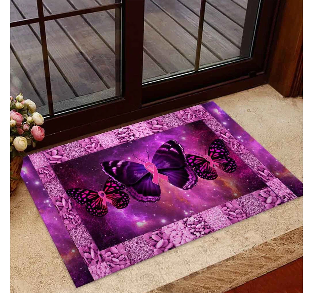 Breast Cancer Awareness Doormat