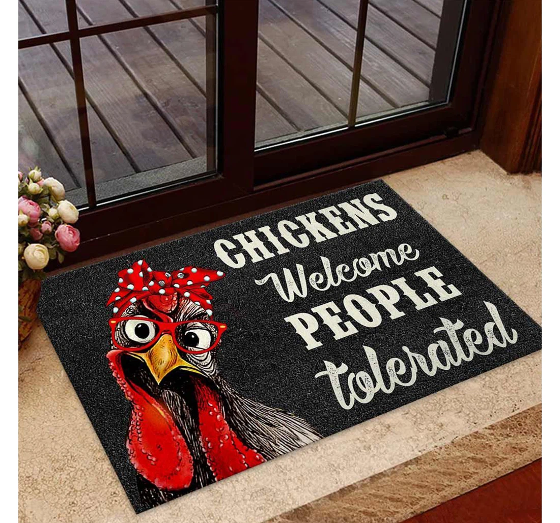 Chickens Welcome Doormat