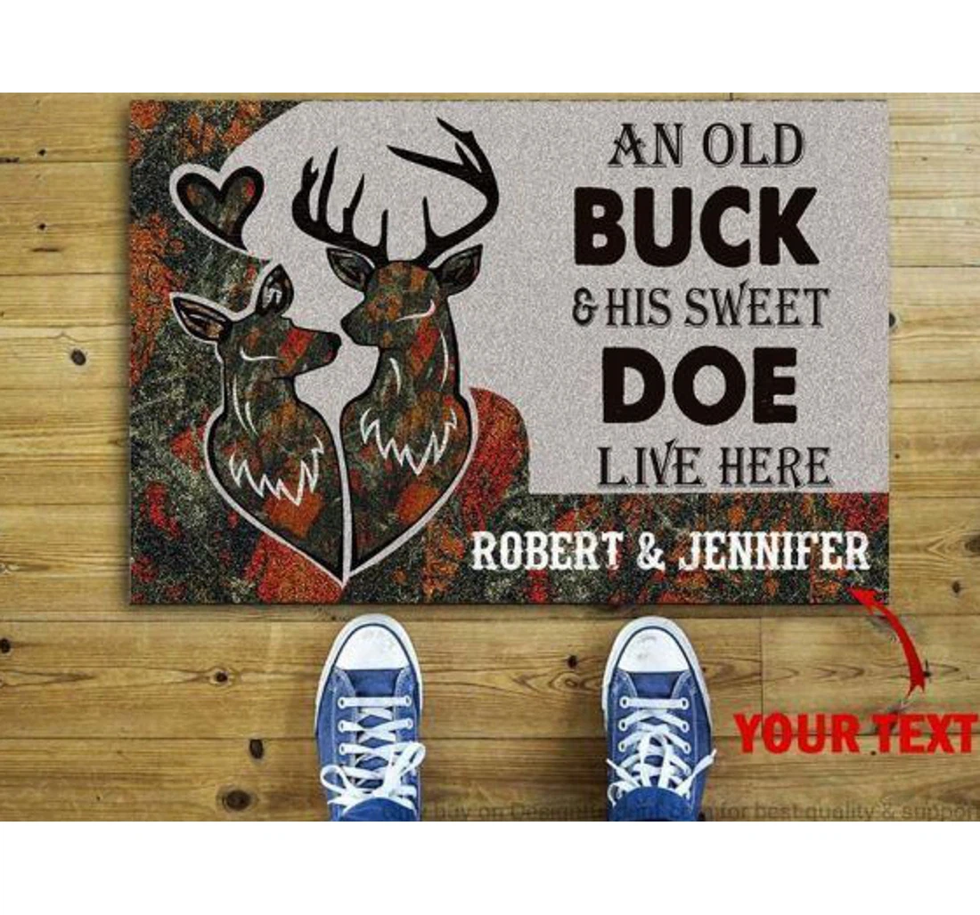 Deer Hunting Doormat