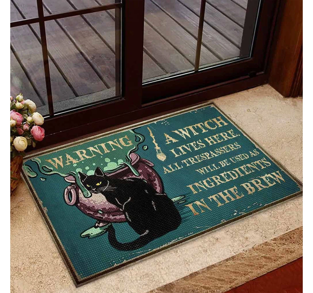 Warning - Witch Doormat