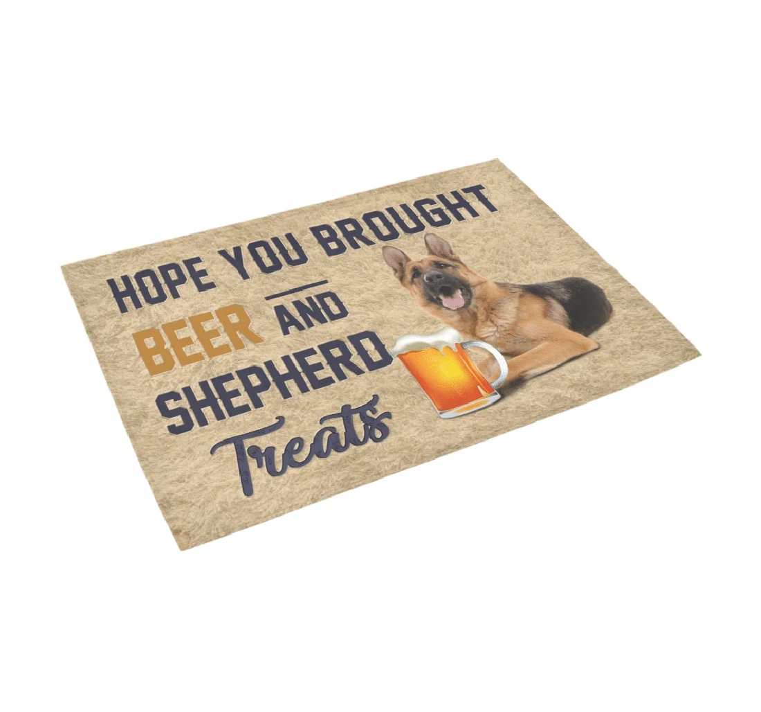 German Shepherd Beer Doormat