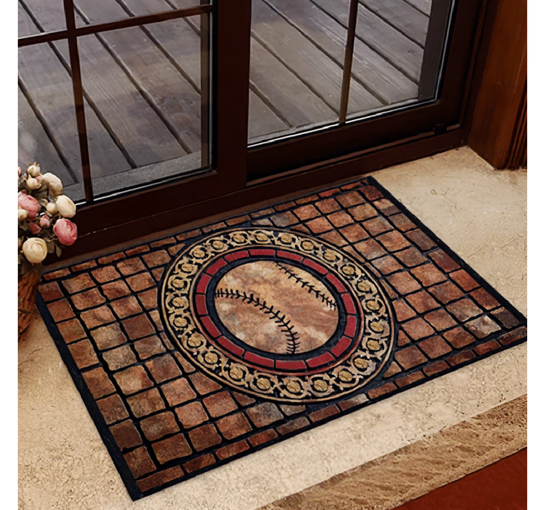 Baseball Doormat