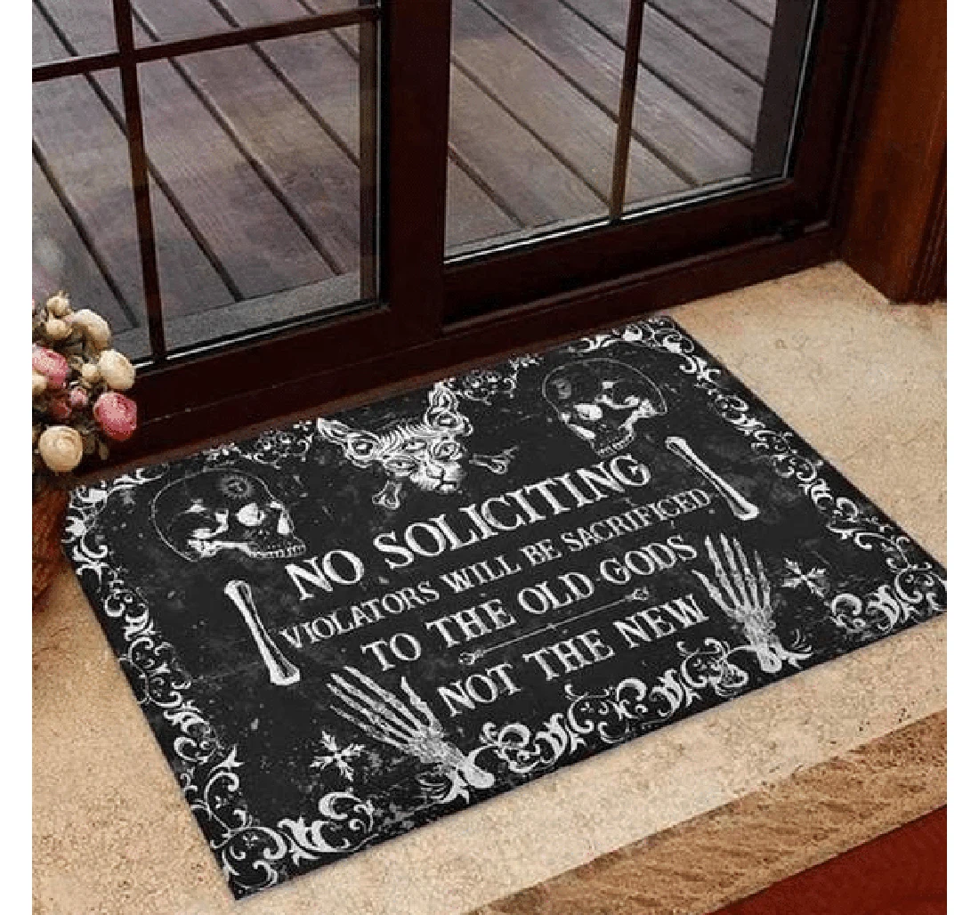 Cat Skull Doormat
