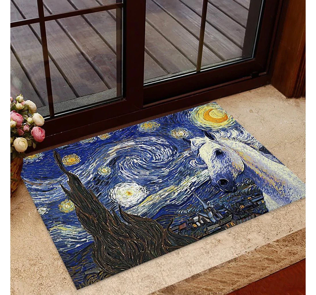 Starry Horse Doormat