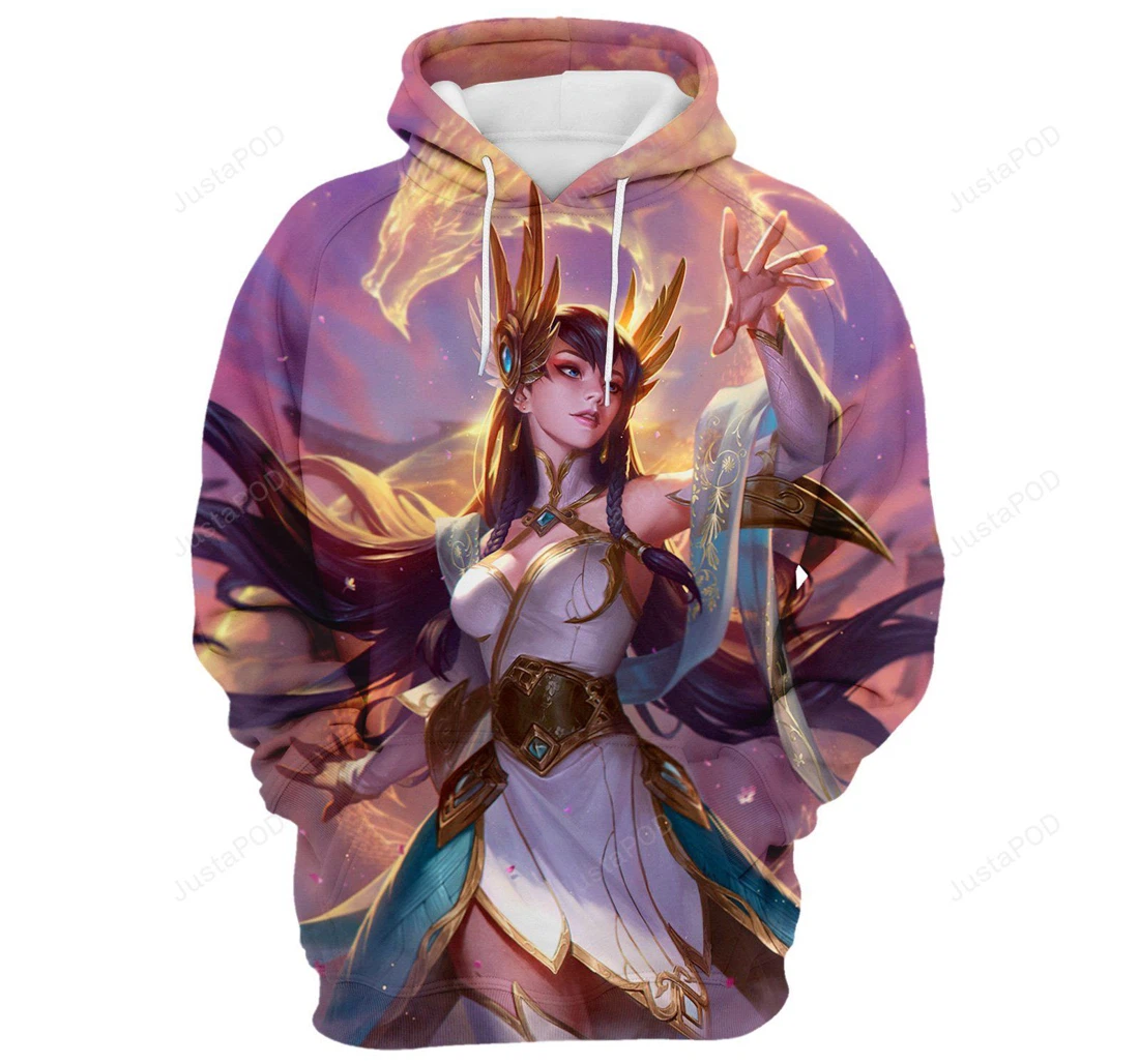 Personalized Divine Swoword Irelia League Of Legends - 3D Printed Pullover Hoodie