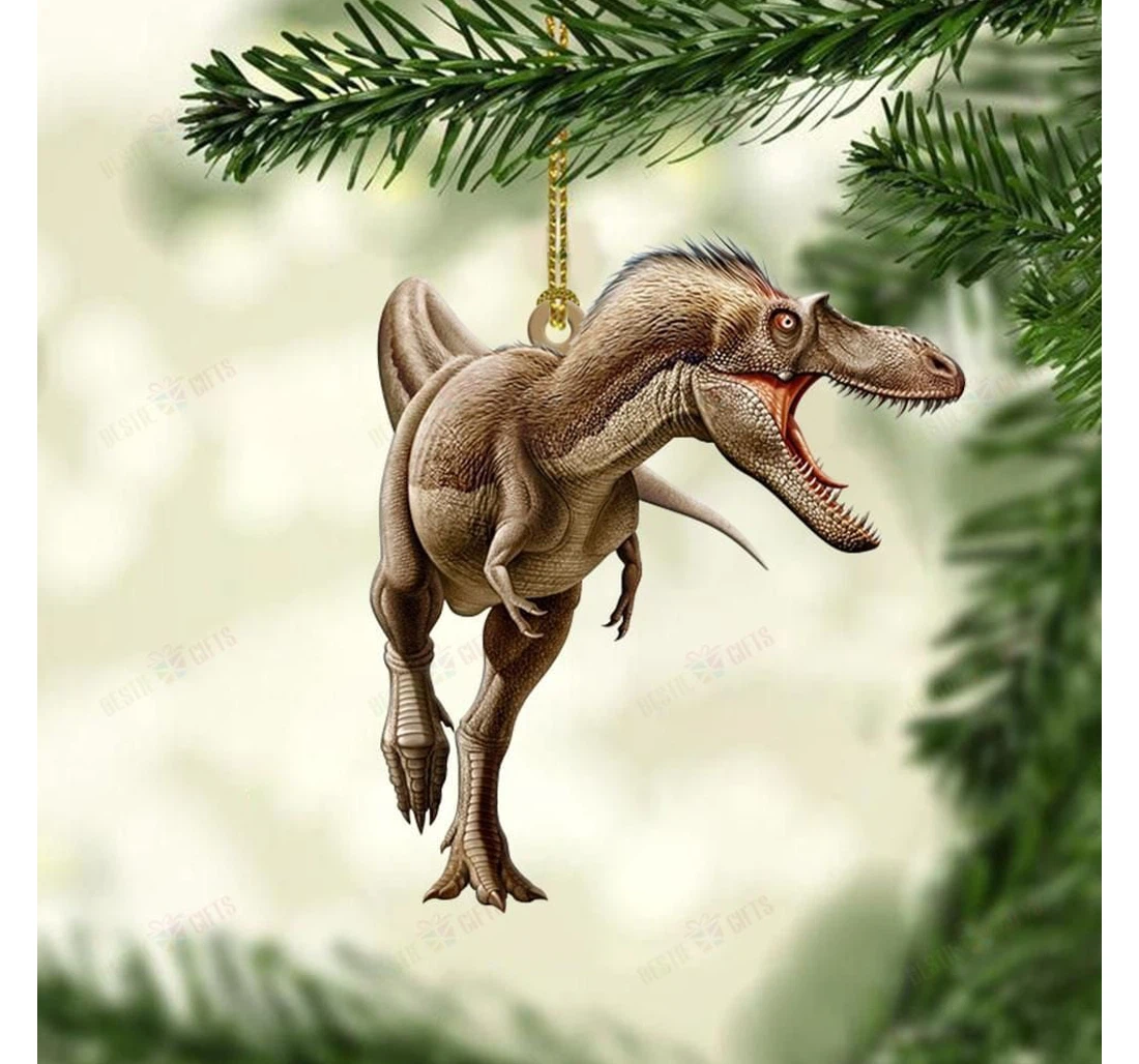 Personalized Gorgosaurus Mica Ornament