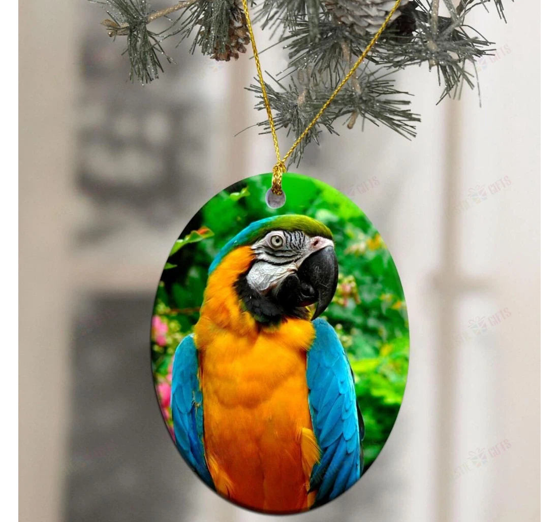 Personalized Parrot Lover Ornament