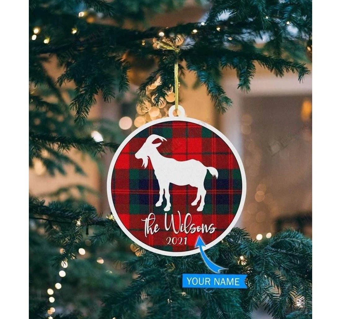 Goat Personalized 1160 Ornament