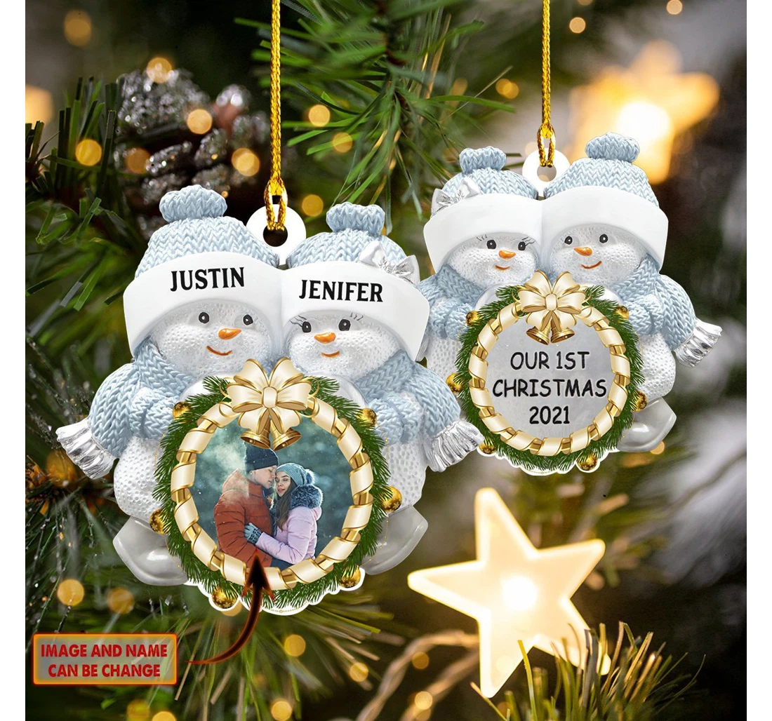 Personalized Our 1st Christmas Together Christmas Ornament