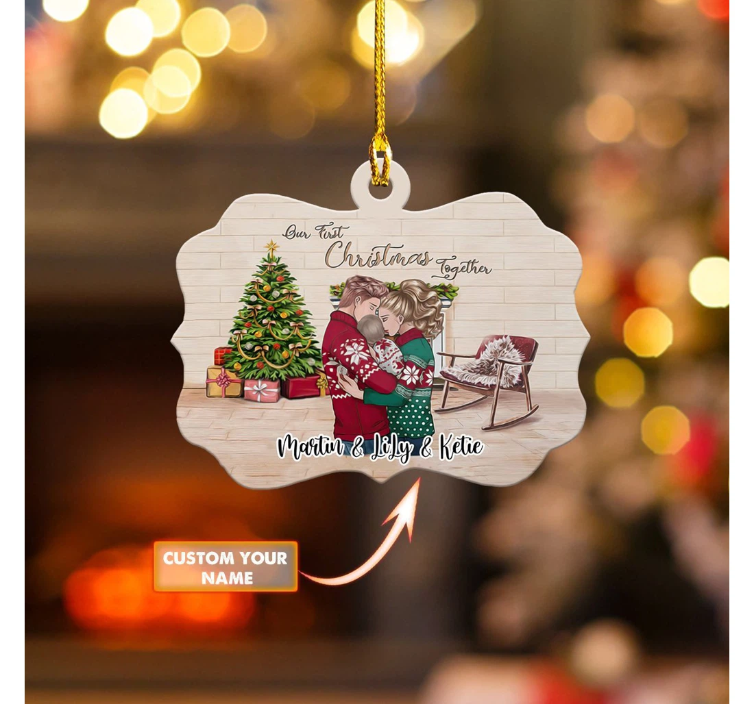 Personalized Family Christmas Ornament