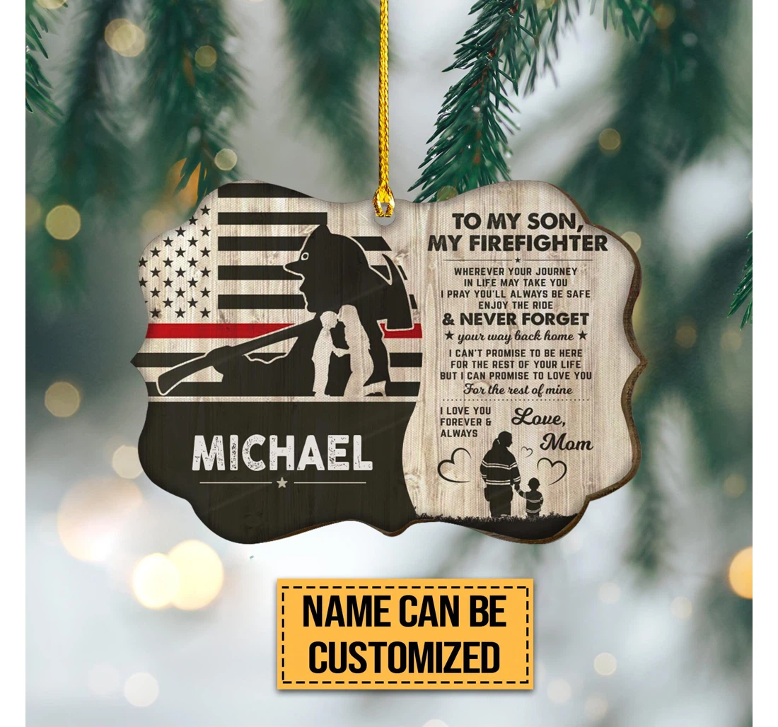 Firefighter Christmas Ornament
