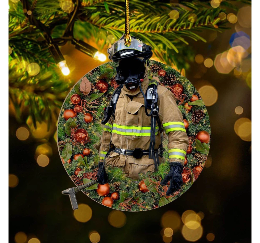 Firefighter Christmas Ornament