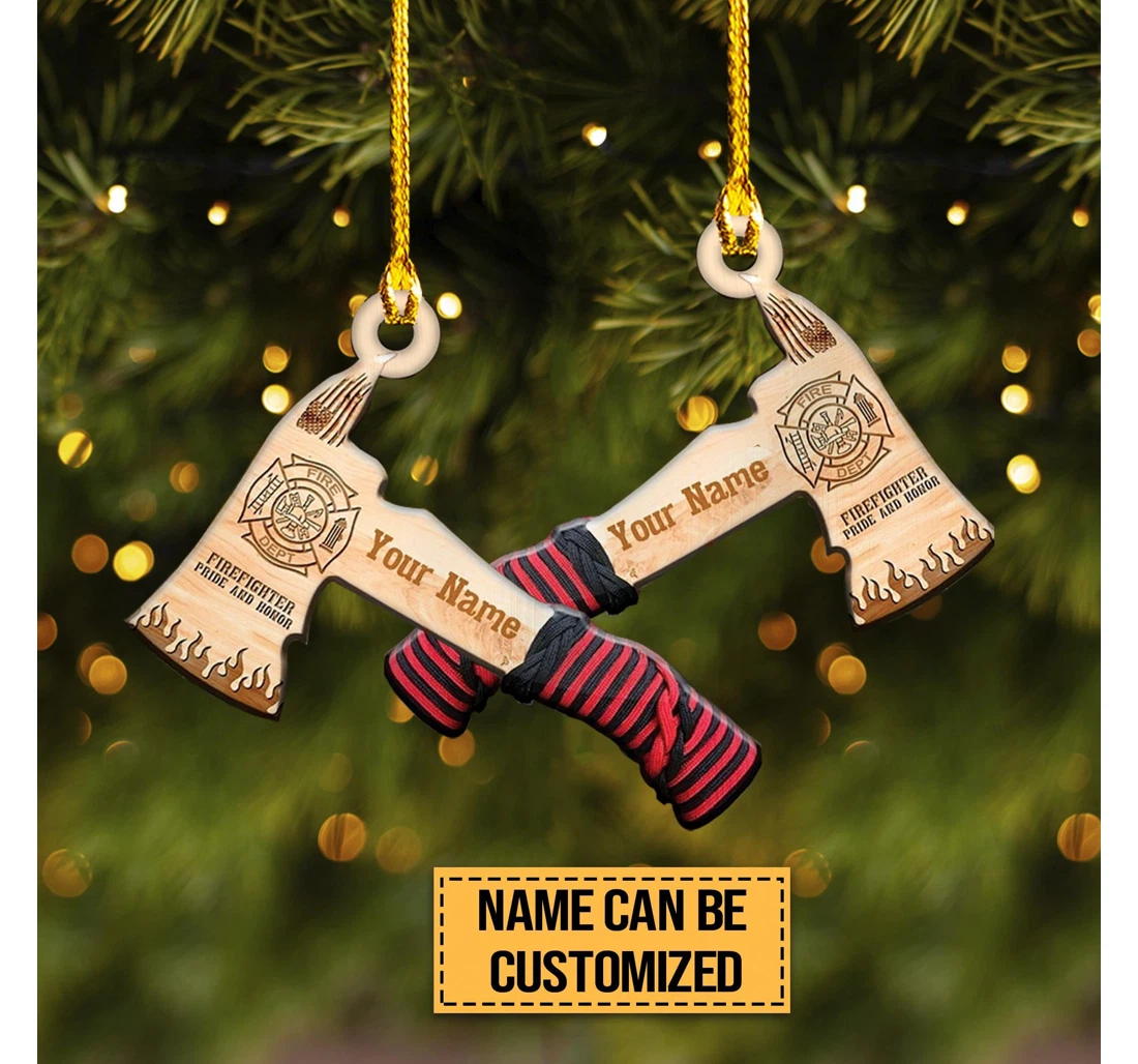 Fireaxe Christmas Ornament