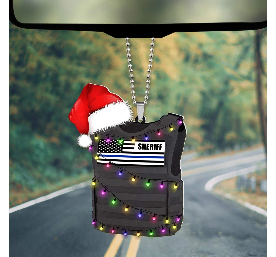 Sheriff Christmas Ornament