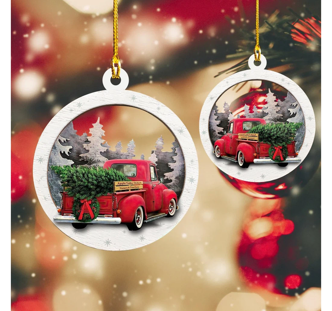 Christmas Car Christmas Ornament