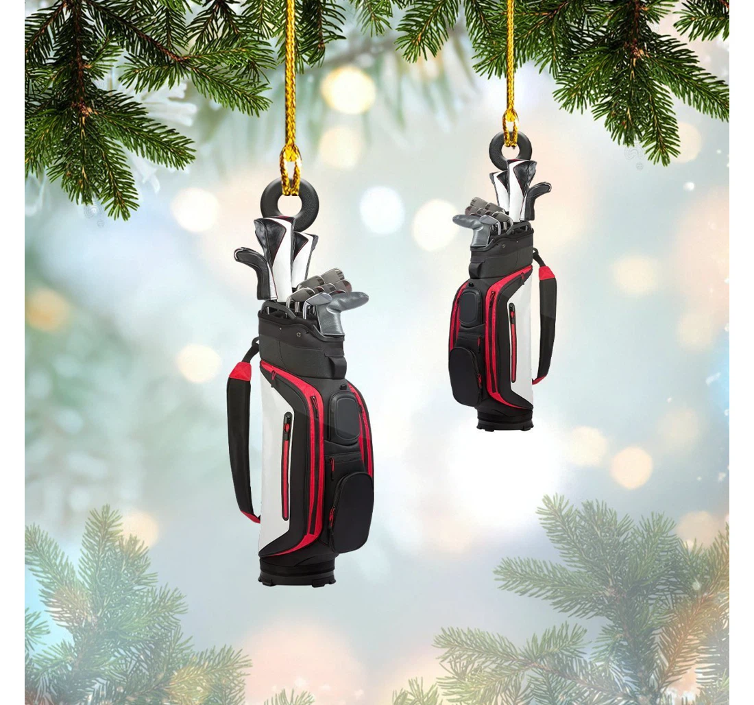Golf Christmas Ornament