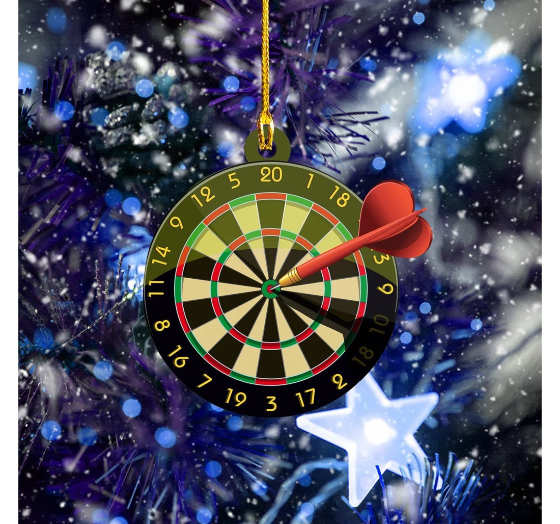Darts Christmas Ornament