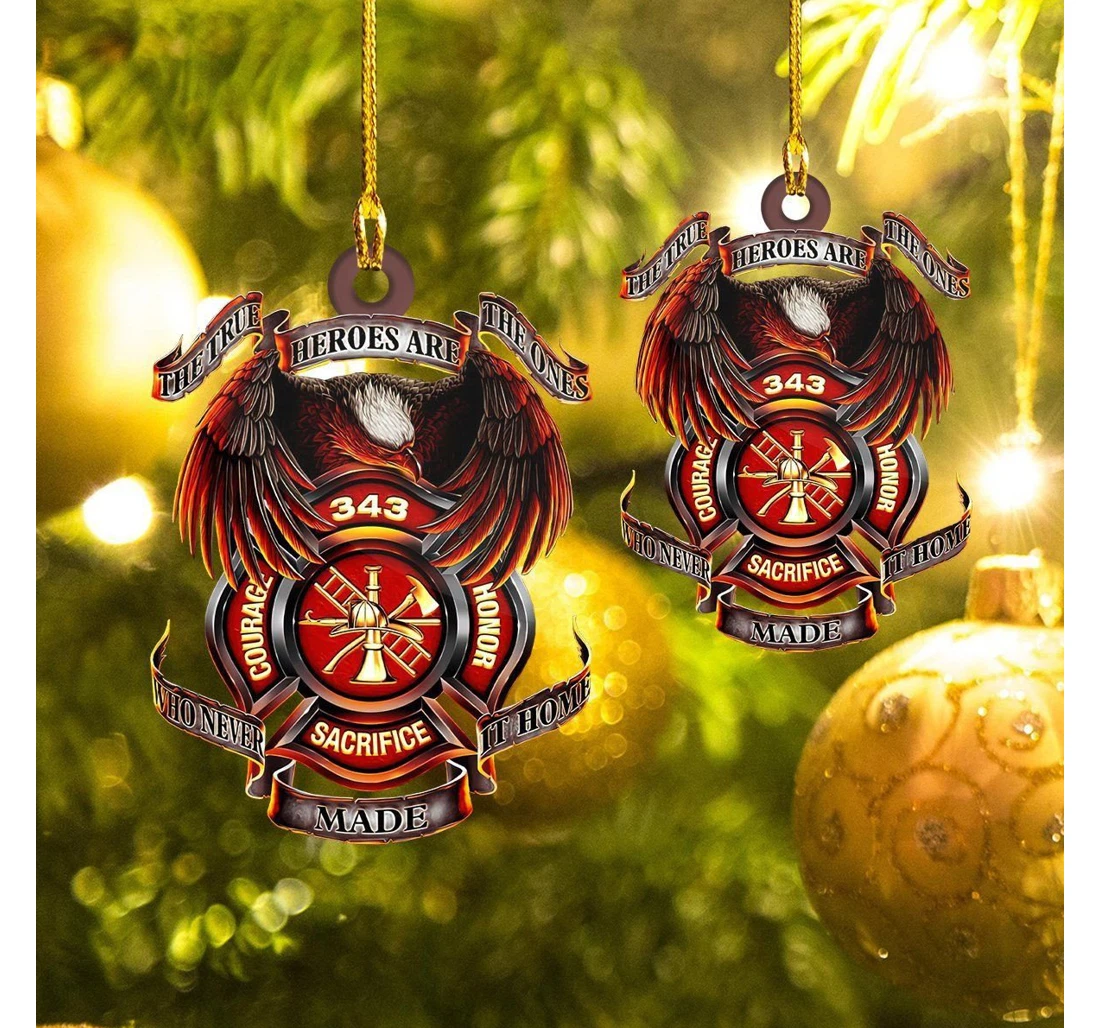 Firefighter Christmas Ornament