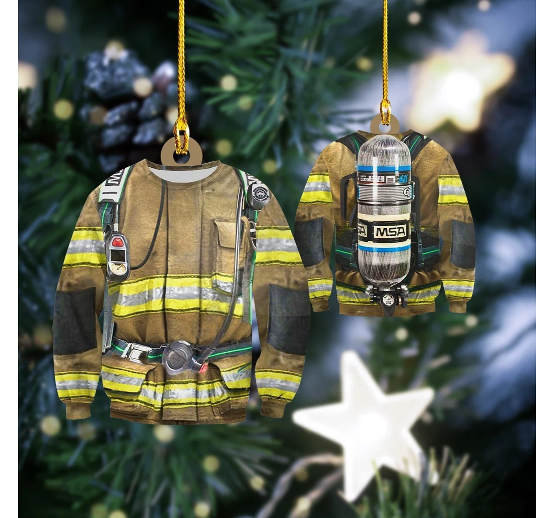 Firefighter Christmas Ornament