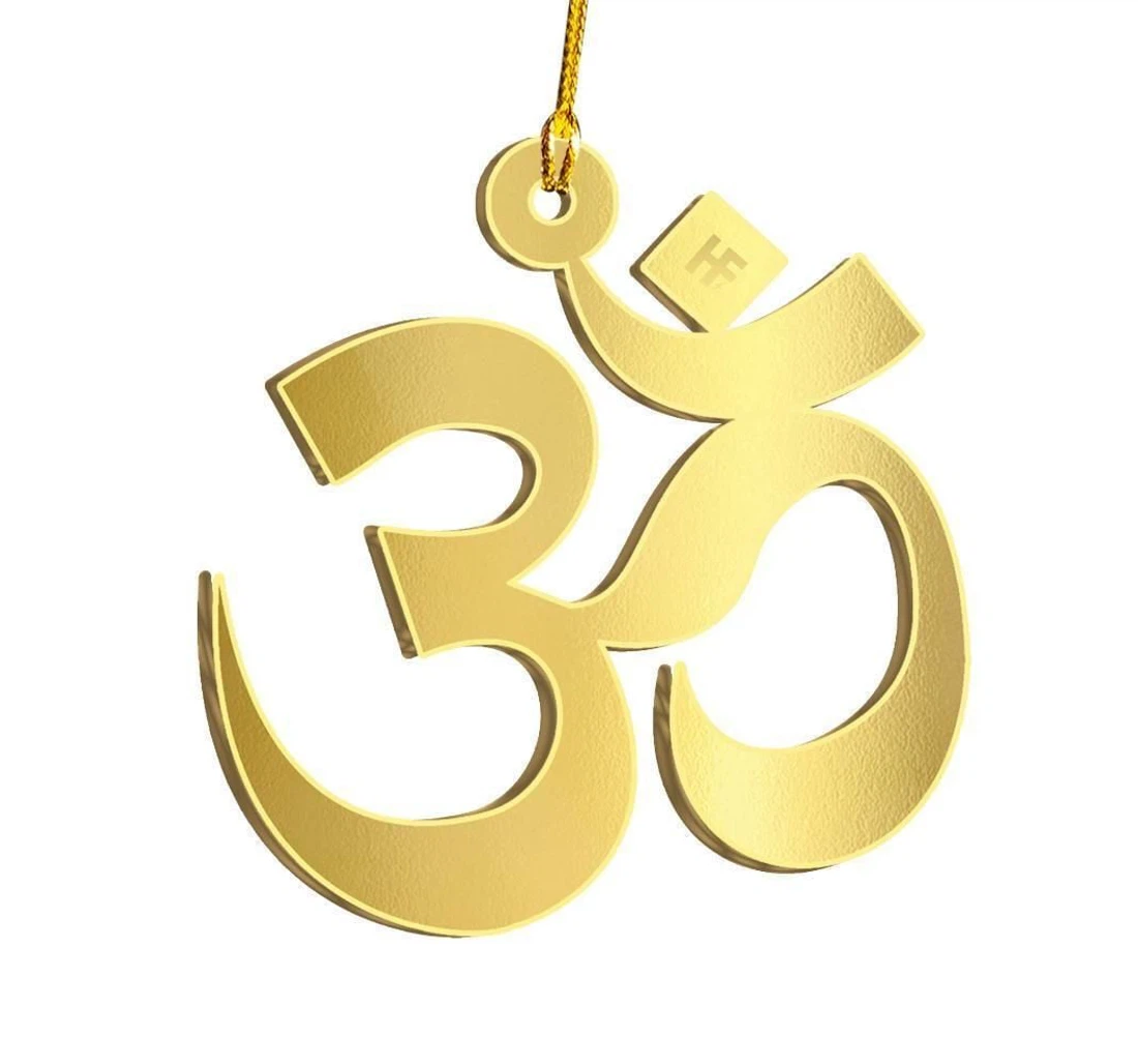 Personalized Om Aum Ornament