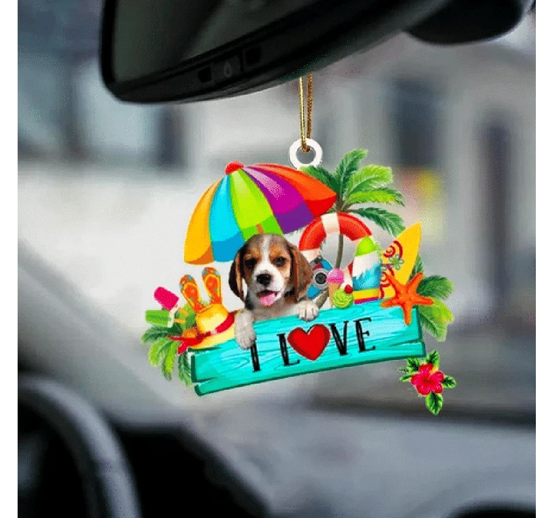Beagle Christmas Ornament