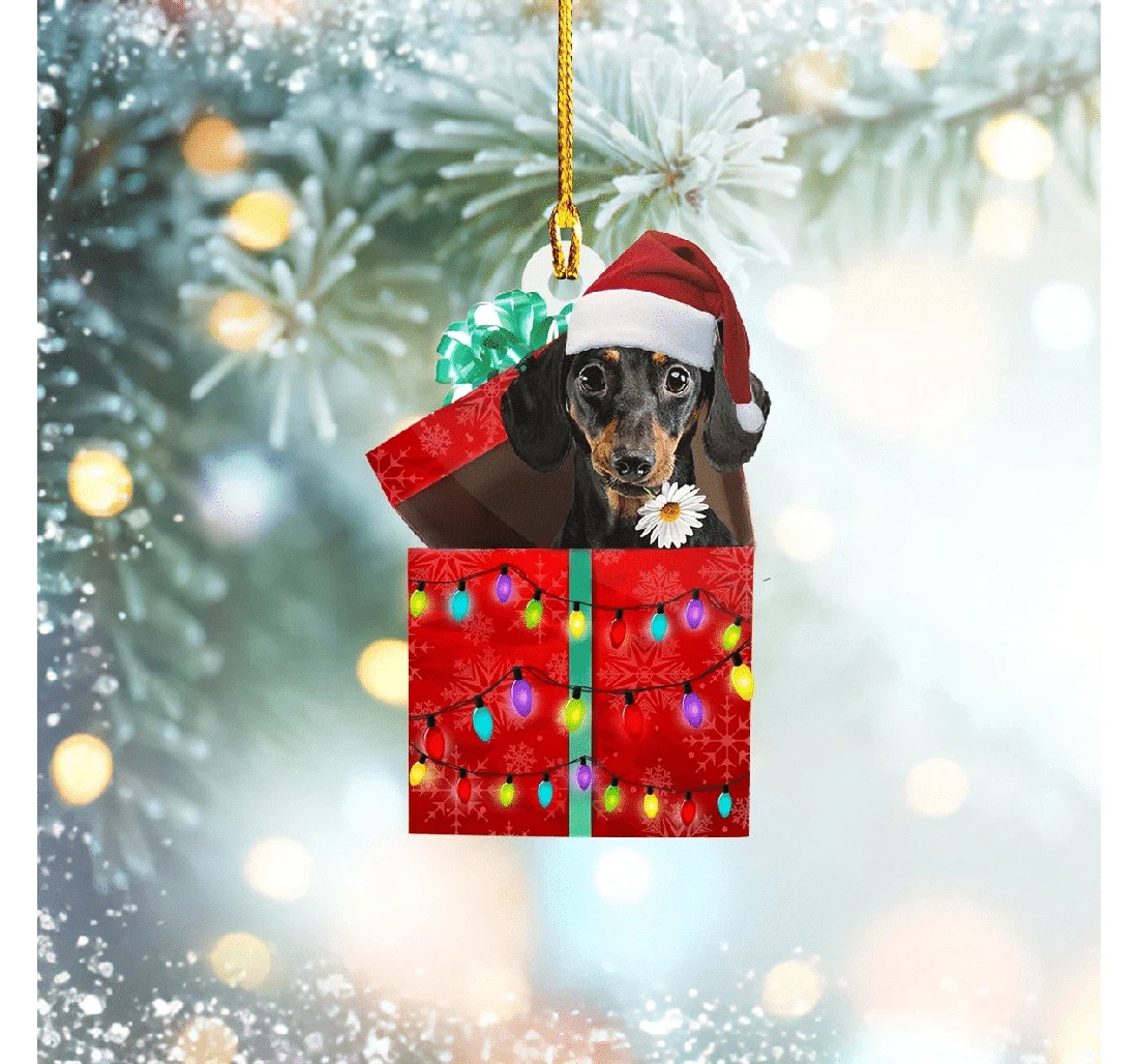 Dachshund Christmas Ornament