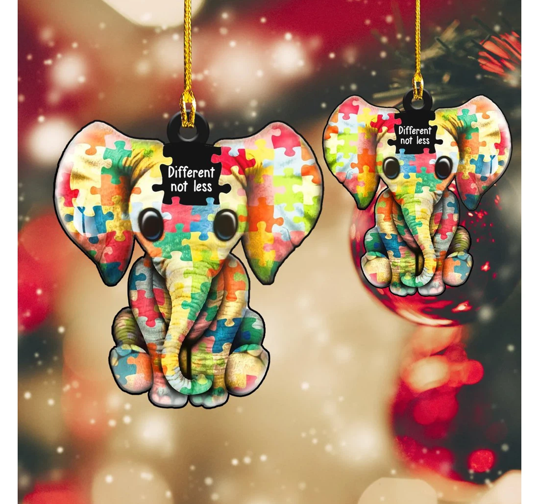 Autism Christmas Ornament