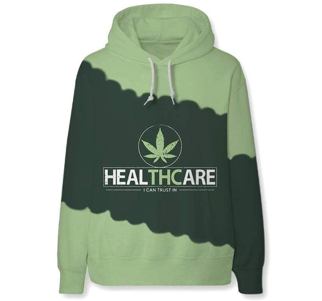 Personalized Health Care - 3D Printed Pullover Hoodie