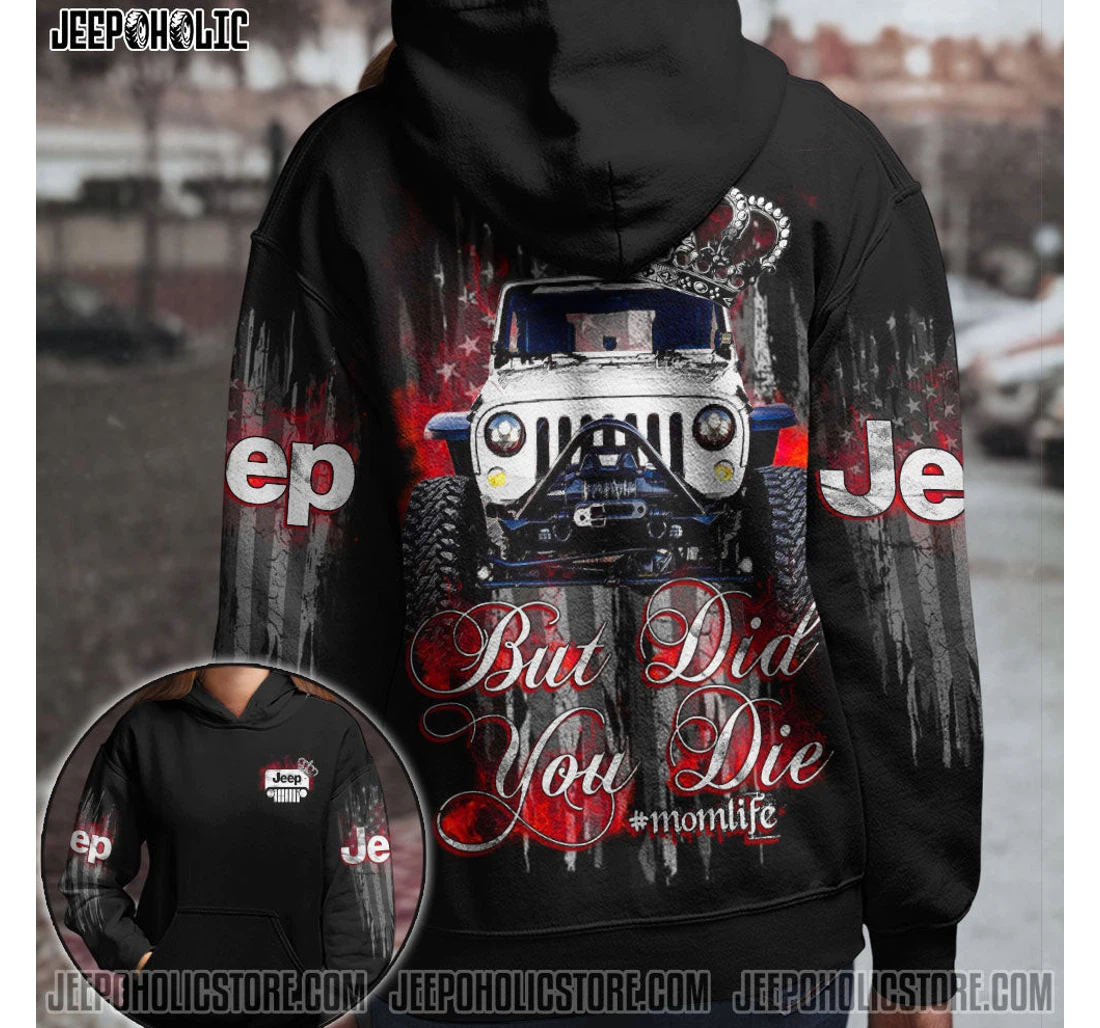 Personalized Jp Queen But Did You Die Hd - 3D Printed Pullover Hoodie