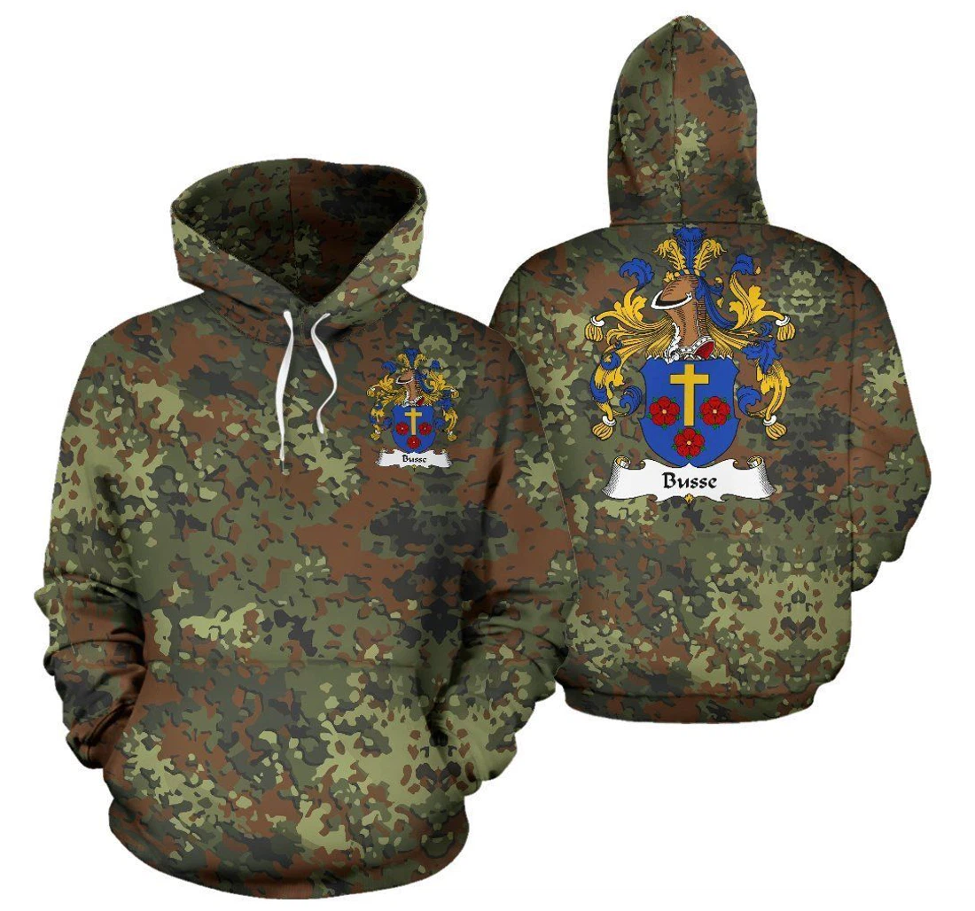 Personalized Busse Germany Oufzz - 3D Printed Pullover Hoodie