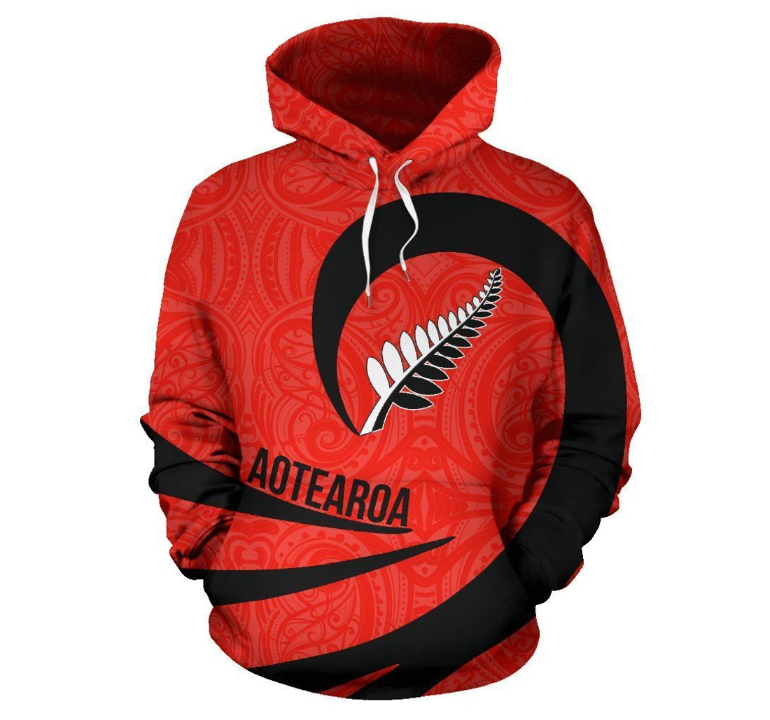 Personalized Aotearoa Otbdp - 3D Printed Pullover Hoodie