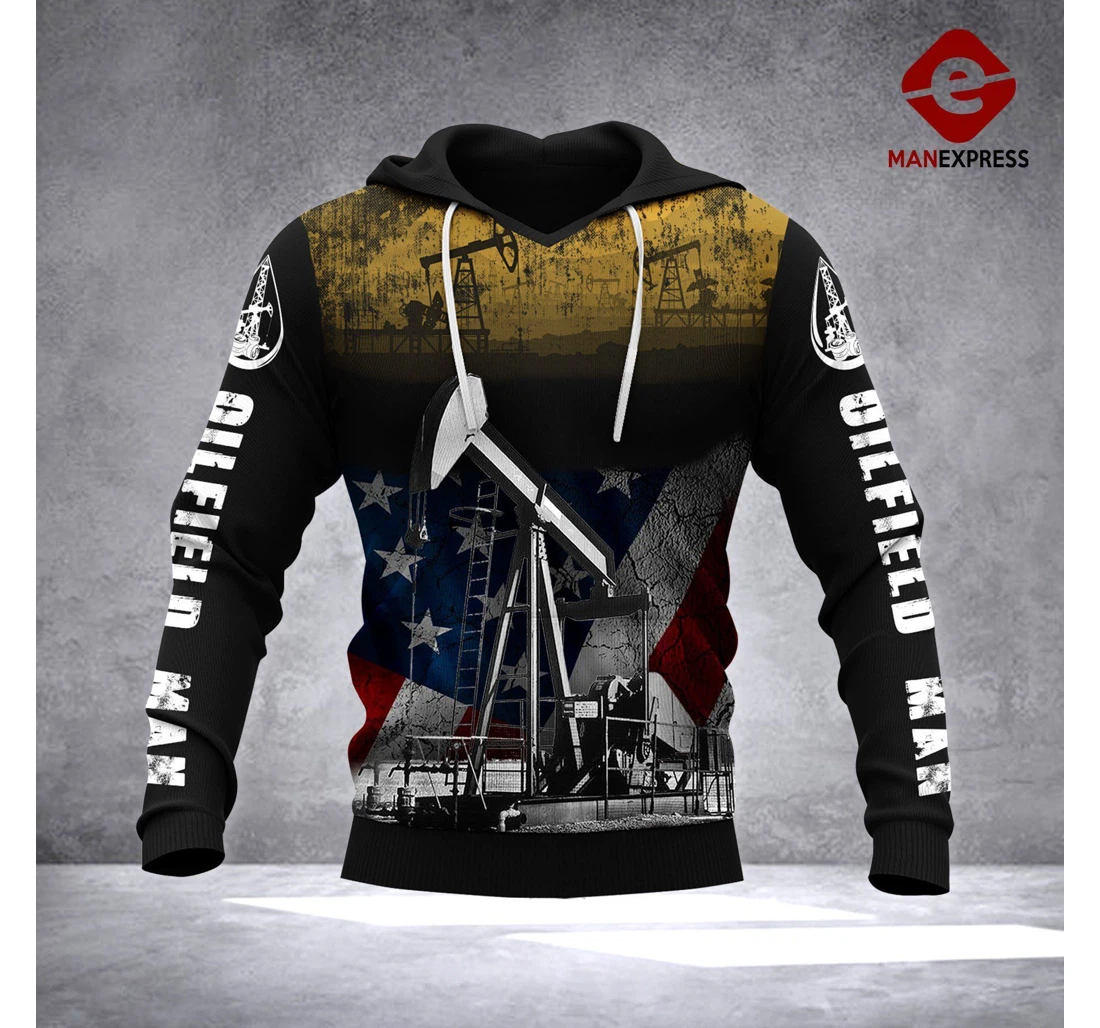 Personalized Dh Oilfield Great Hjckq - 3D Printed Pullover Hoodie