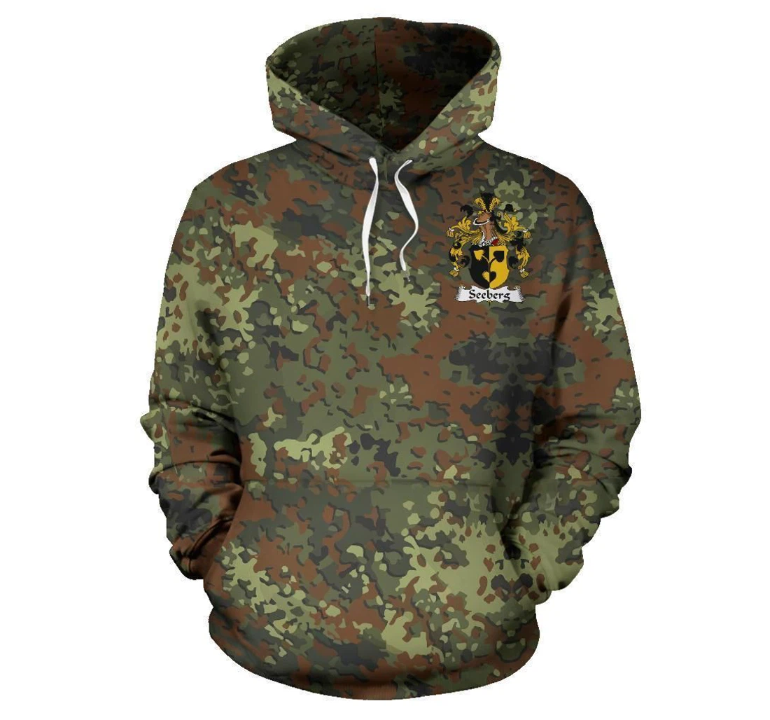 Personalized Seeberg Germany Olakq - 3D Printed Pullover Hoodie