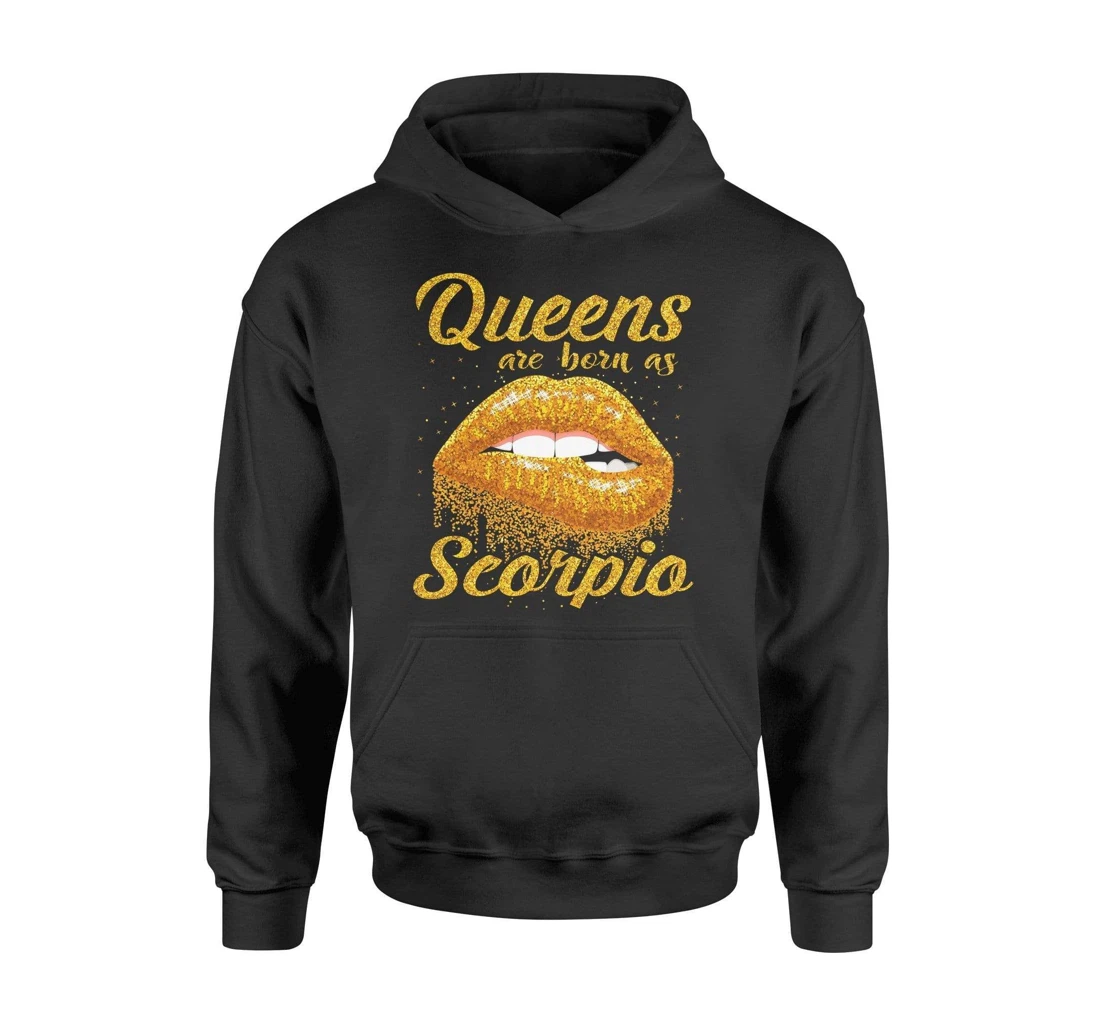 Personalized Scorpio Queens Are Born As Scorpio Premium Hkhoz - 3D Printed Pullover Hoodie