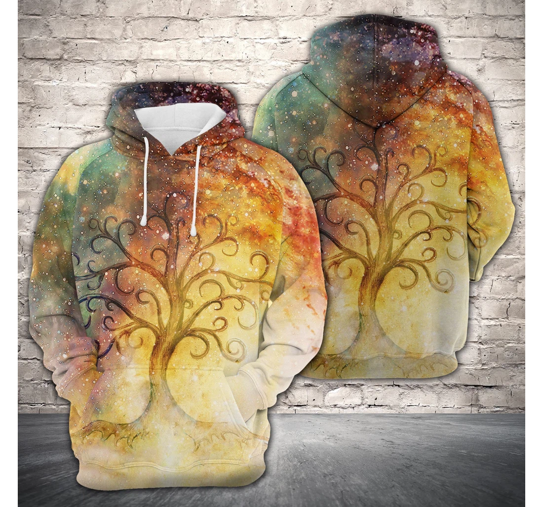 Personalized Tree Of Life Kcbrr - 3D Printed Pullover Hoodie