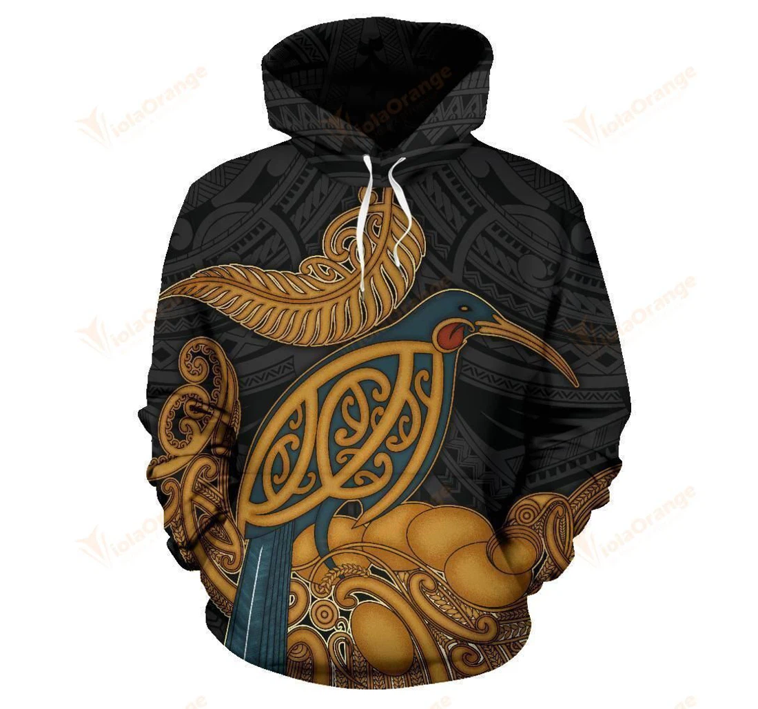 Personalized New Zealand Kmbgh - 3D Printed Pullover Hoodie
