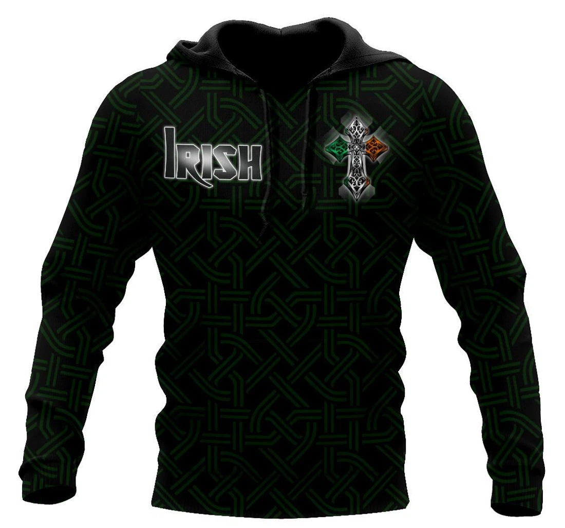 Personalized Irish St Patrick Day Mhs - 3D Printed Pullover Hoodie