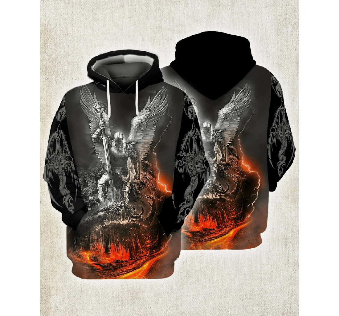 Personalized Dungeons Dragons - 3D Printed Pullover Hoodie
