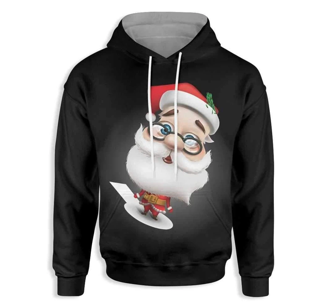 Personalized Funny Christmas Ez - 3D Printed Pullover Hoodie