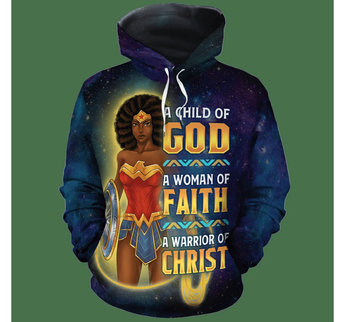 Personalized Child Of God - 3D Printed Pullover Hoodie