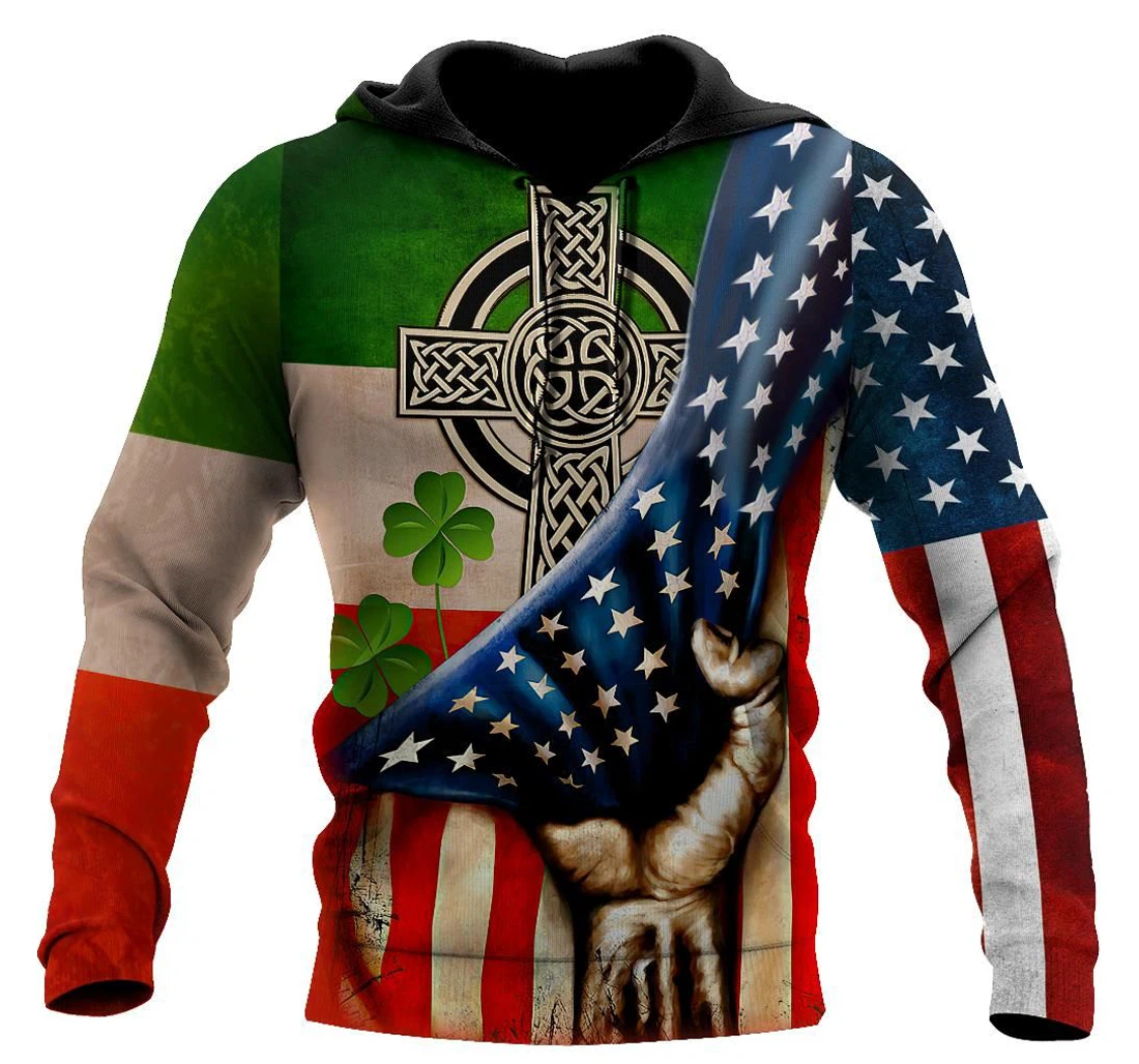 Personalized Irish St Patrick Day Mh - 3D Printed Pullover Hoodie