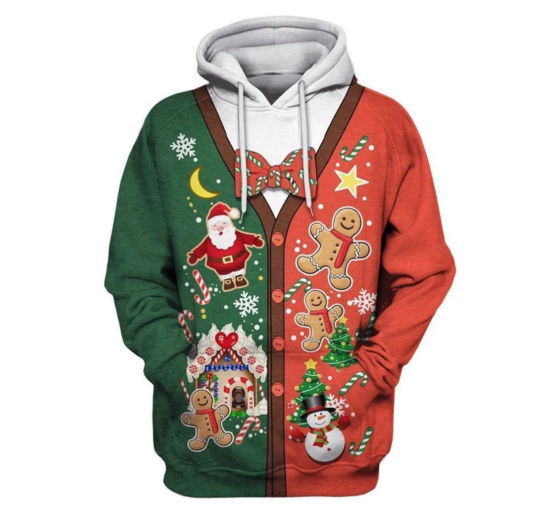 Personalized Christmas Coming Soon - 3D Printed Pullover Hoodie