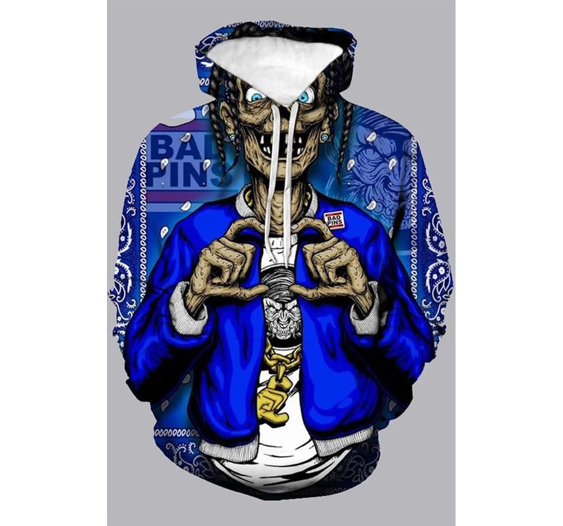 Personalized Sfondi Crips Cartoon Pan3hd - 3D Printed Pullover Hoodie ...