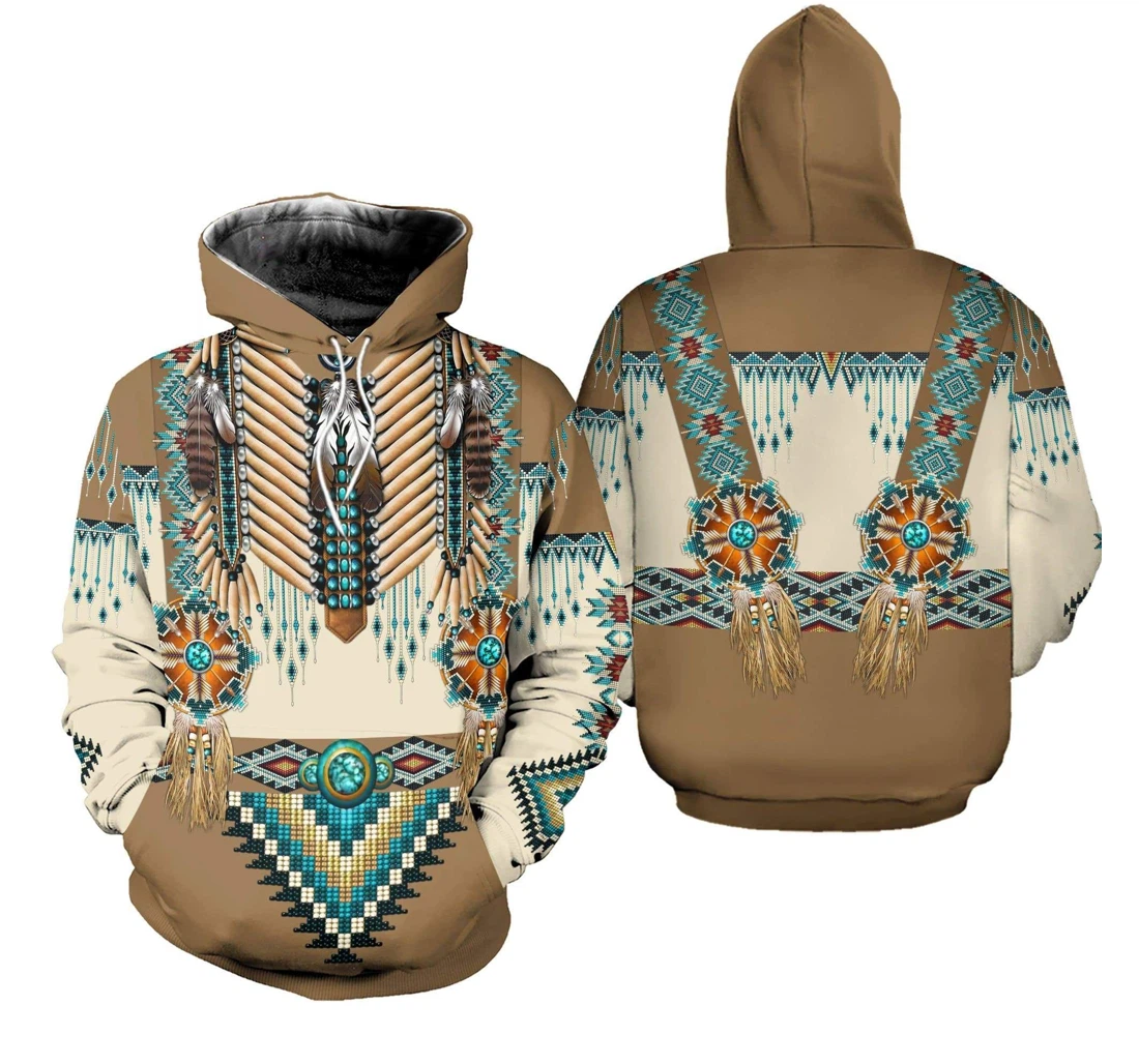 Personalized Native Americans Apache Style - 3D Printed Pullover Hoodie ...