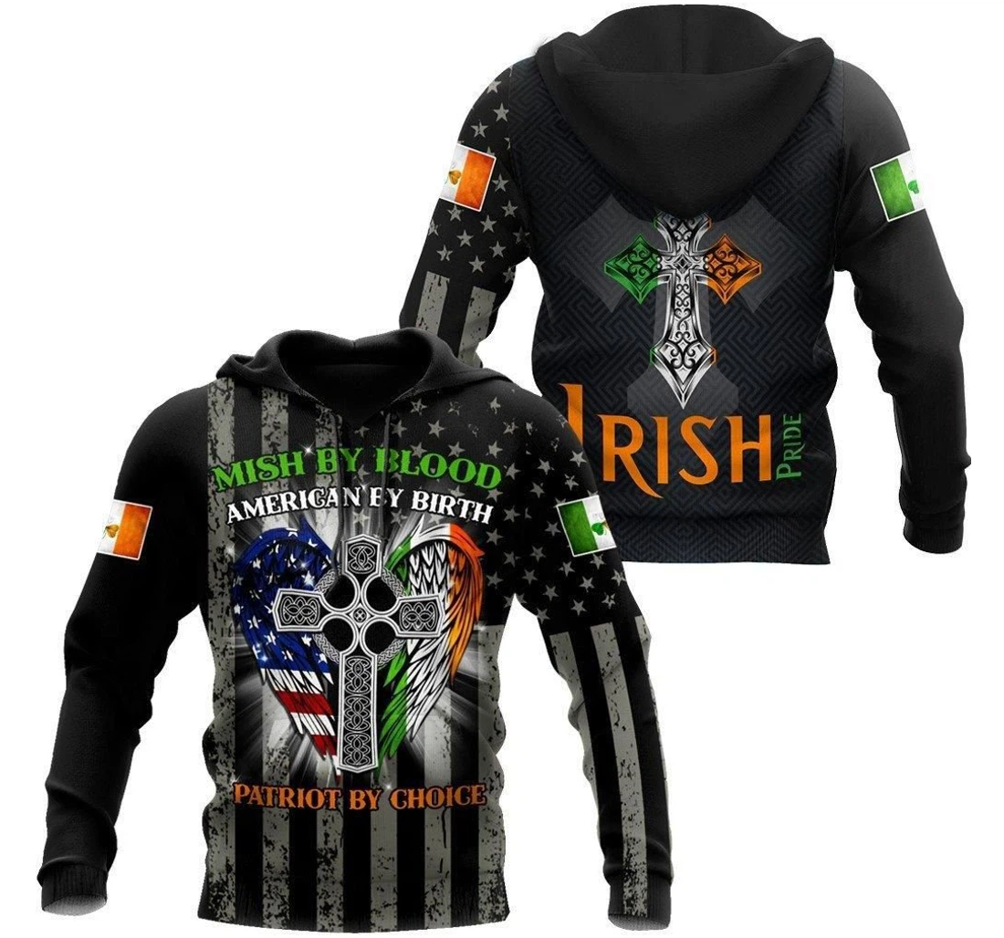 Personalized Irish St Patrick Day Tna - 3D Printed Pullover Hoodie