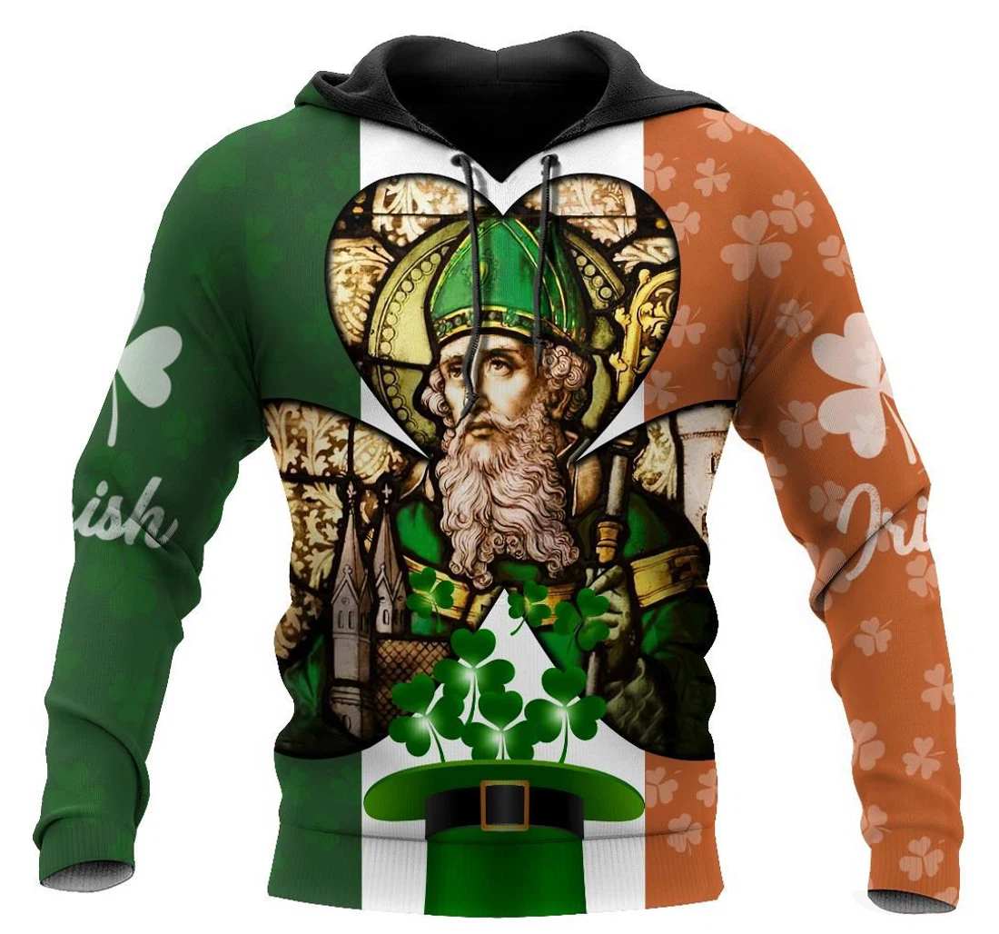Personalized Irish St Patrick Day Vp - 3D Printed Pullover Hoodie