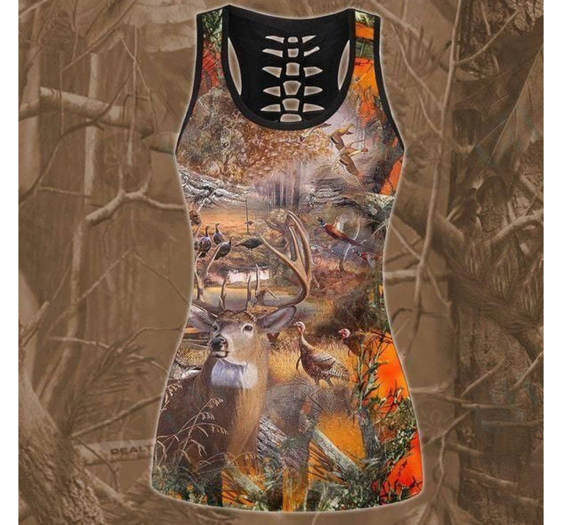 Personalized Deer Hunting Wildlife Legging - 3D Printed Pullover Hoodie