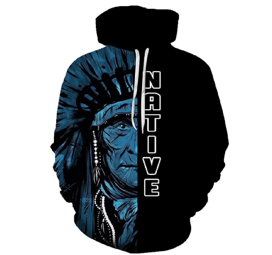 Personalized Green Chief Native American Hn3d - 3D Printed Pullover ...